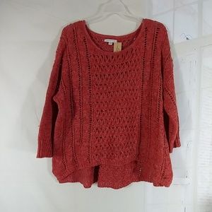 American Eagle sweater cableknit